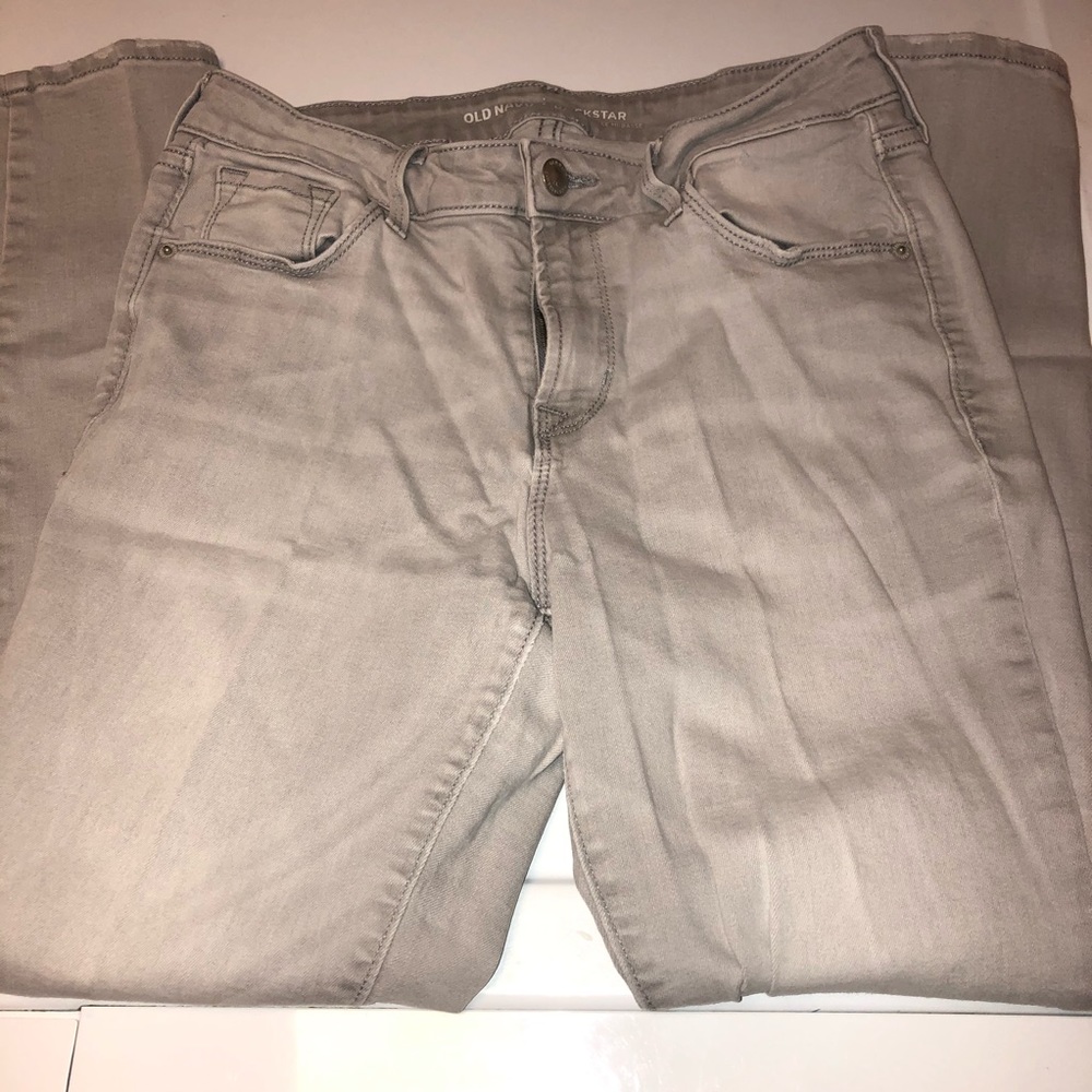 Gray jeans